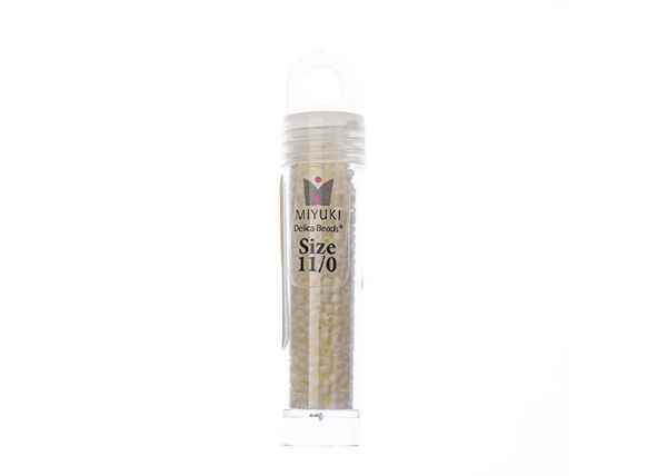 Miyuki Delica 11/0 5.2g Vial Cream Matte Glazed Luster