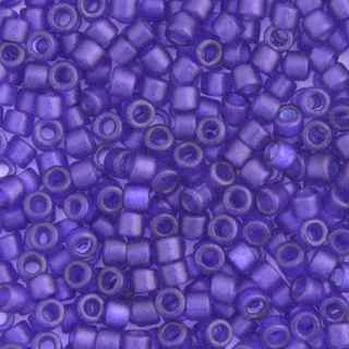 Miyuki Delica 11/0 5.2g Vial Cobalt Blue Transparent Matte-Dyed