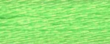 Floss Fluorescent Emb Neon Green 8.7yd