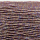 Czech Seed Bead 11/0 Transparent Mauve Matt AB Strung