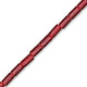 Yellow Core Beads - Tubes, Strand