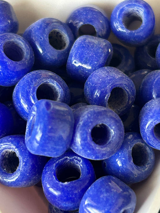 Crow Beads 9MM Royal Blue