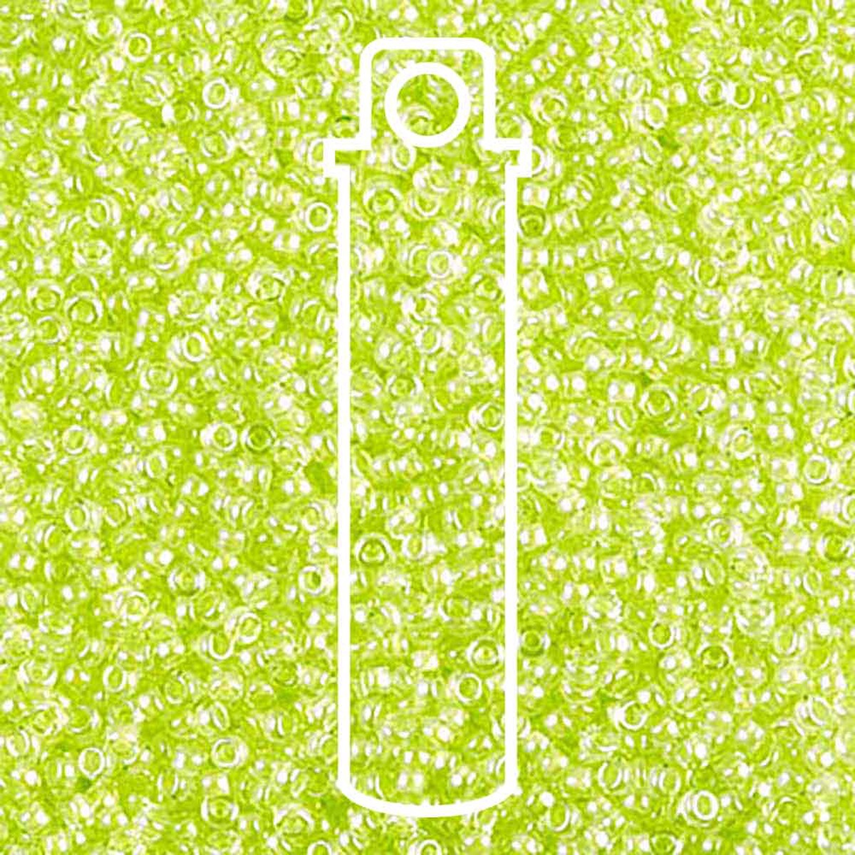 Miyuki Round 15/0 Luminous Lime Aid  8.2 Gm/Tb