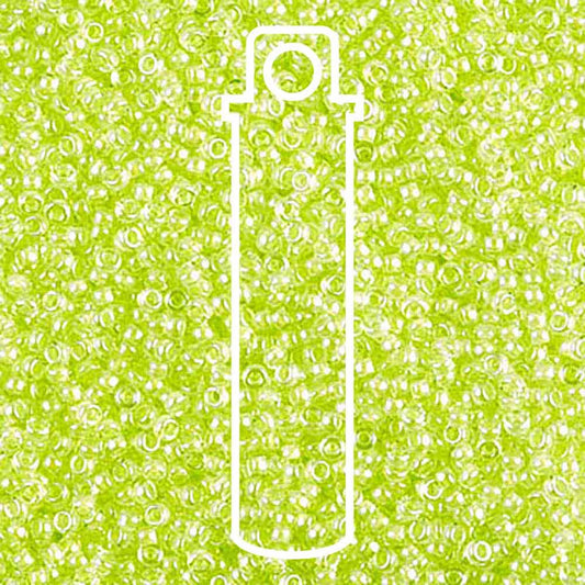 Miyuki Round 15/0 Luminous Lime Aid  8.2 Gm/Tb
