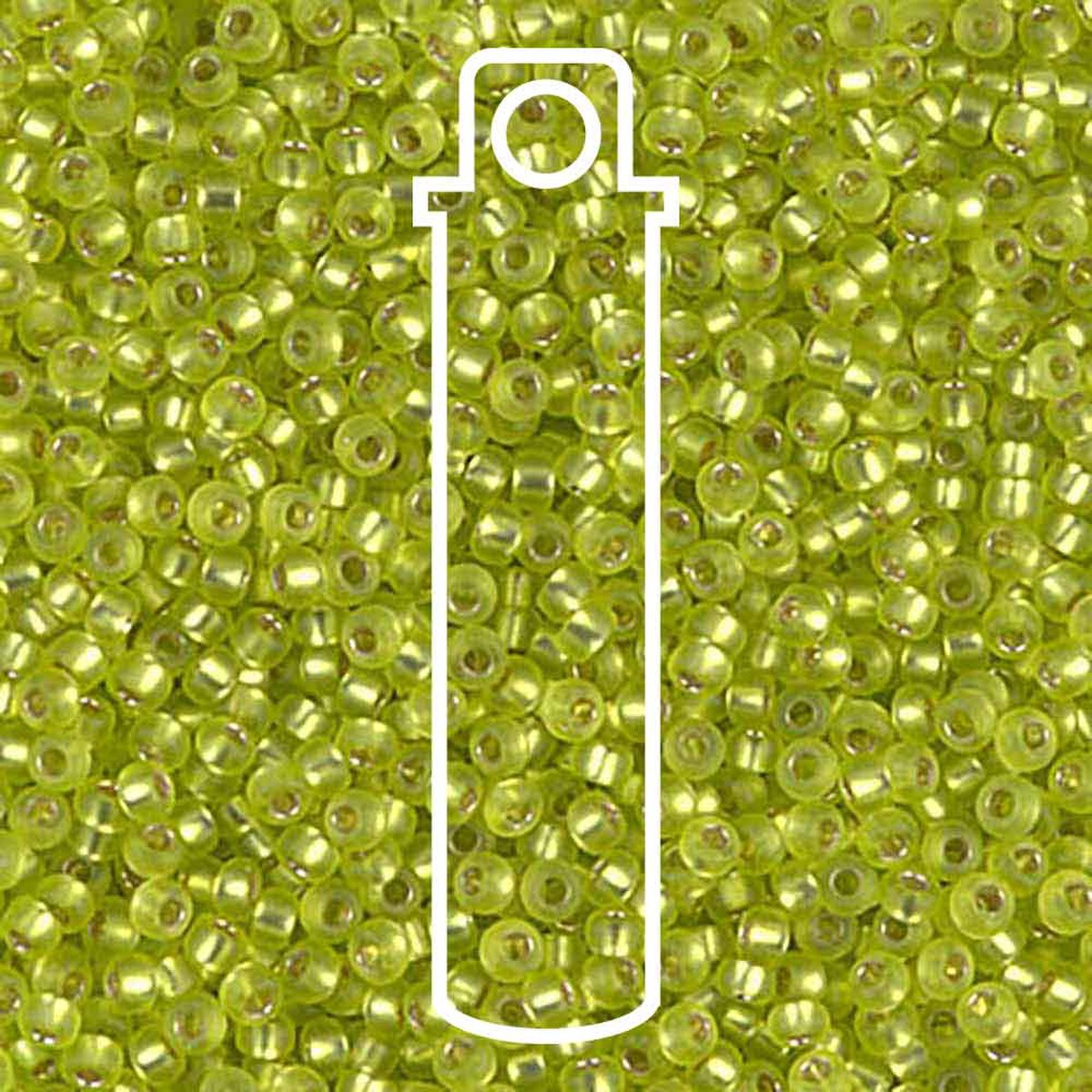 Miyuki Seed Bead 11/0 S/L Chartreuse Matte 24 Gm/Tb