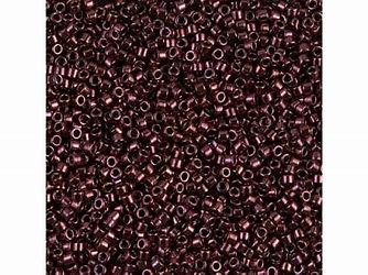 Miyuki Delica 11/0 5.2g Vial Raspberry Metallic