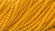 Czech 11/0 PermaLux Dyed Chalk Dark Yellow