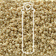 Miyuki Seed Bead 11/0 Duracoat Galv Pale Gold 24gm/Tb