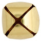 Jingle Bells Round 6mm Gold (50 Pcs)