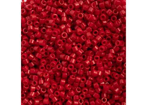 Miyuki Delica 11/0 7g Vial Bright Red Matte-Dyed