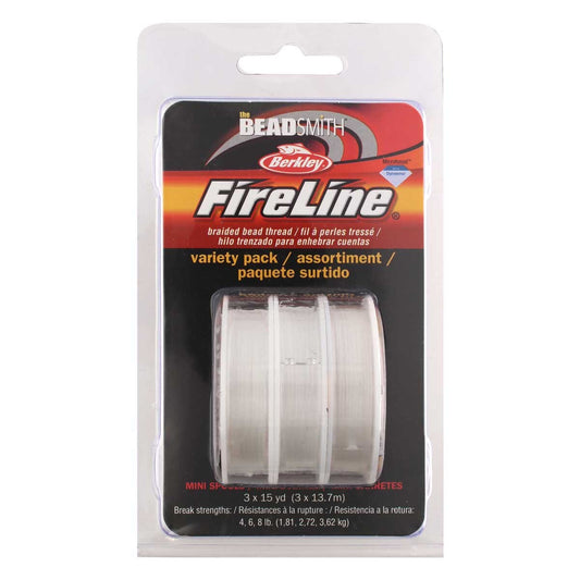 Fireline Thread Clear 3pk 1 Ea 15yd Spl In 4 6 8lb