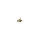 G/F 12x14mm Dove Charm 0.38gm