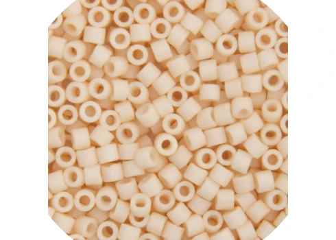 Miyuki Delica 11/0 5.2g Vial Dark Cream Matte Glazed Luster