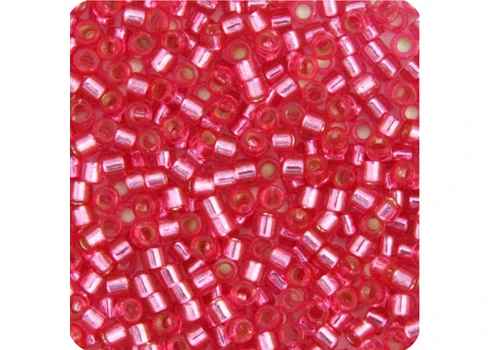 Miyuki Delica 11/0 5.2g Vial Dark Pink Rose S/L Dyed