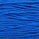 Czech 11/0 PermaLux Dyed Chalk Blue Matte Strung
