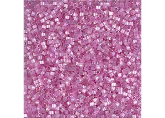 Miyuki Delica 11/0 5.2g Vial Orchid AB Silk Inside Dyed
