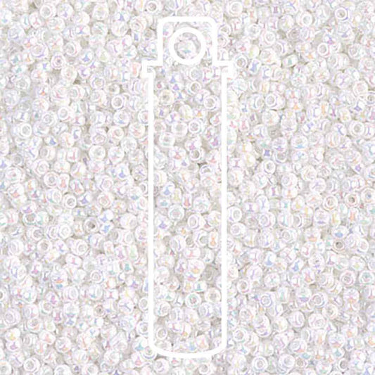 Miyuki Round 15/0 White Pearl 8.2 Gm/Tb