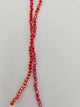Bicone 4mm Transparent Red AB