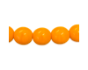 Round Glass 8mm Op Orange Apprx. 50