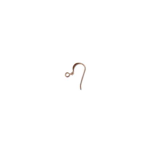 Hook Ear Wire 18 Mm W Coil Copper Plate