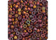 Miyuki Delica 11/0 5.2g Vial Bronze Violet AB Metallic Gold