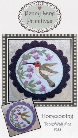 Homecoming (Table/Wall Mat) by Penny Lane Primitives