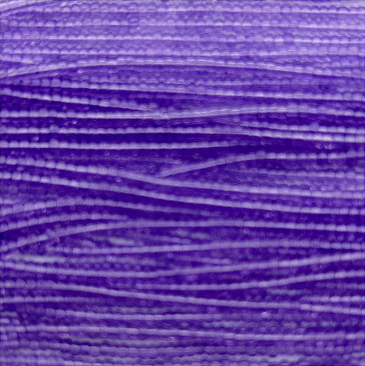 Czech Seed Bead 11/0 Transparent Alexandrite Strung