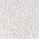 Miyuki Round 15/0 White Lined Crystal Ab