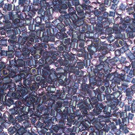 Miyuki Delica 11/0 5.2g Vial Fancy Lined Silver Grey