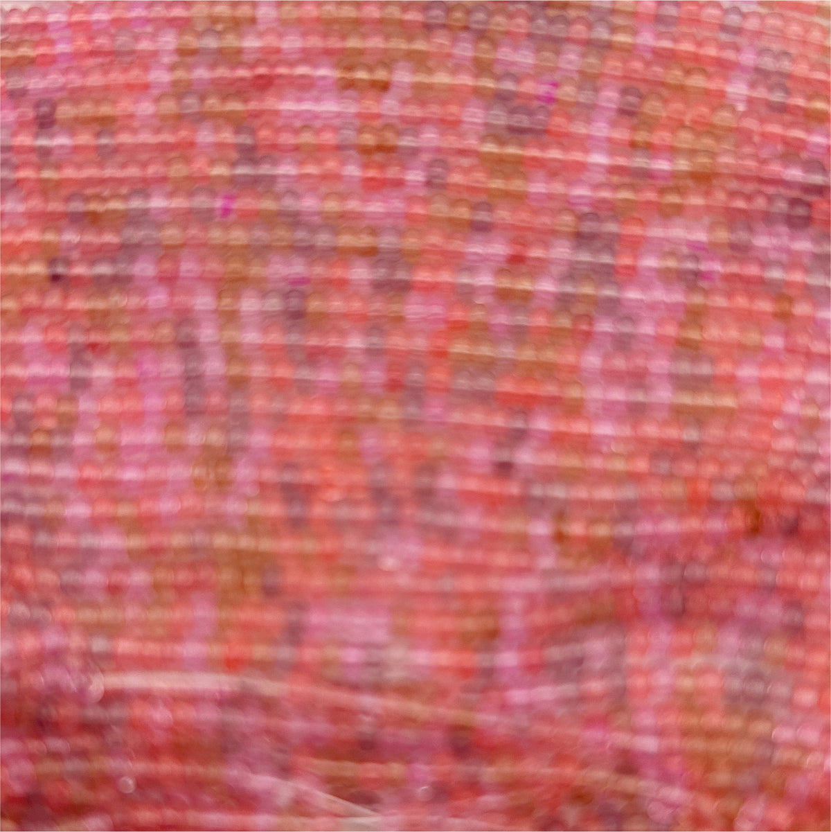Czech 11/0 Pink Mix Strung