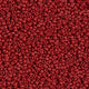Miyuki Round 15/0  Matte Metallic Dark Maroon Red