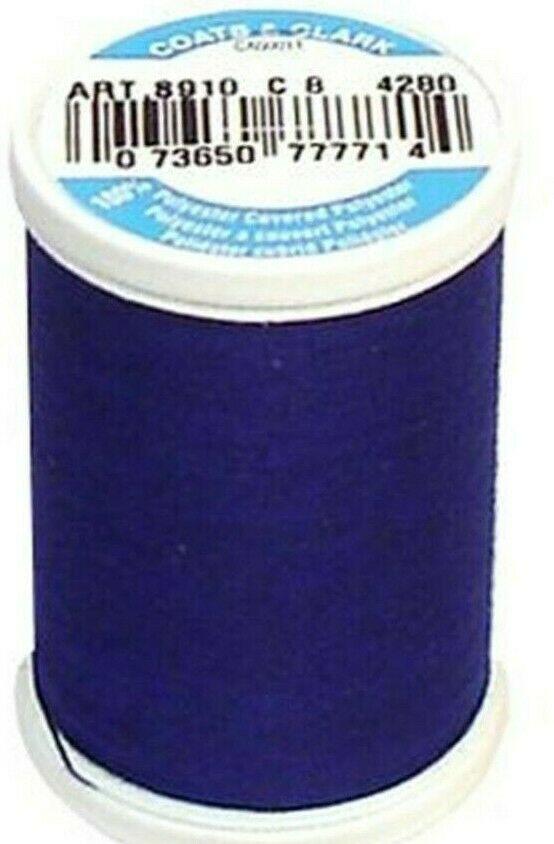 Dual Duty Xp Polyester Thread 250yds Blue Ribbon