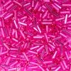 Bugle Beads S/L Fuchsia Dyed (19g Tb)