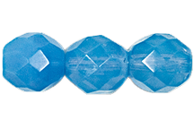 FP 6mm Lt. Blue Opal (50 Pcs)
