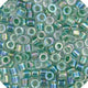Miyuki Delica 11/0 5.2g Vial Green Lime AB Lined-Dyed
