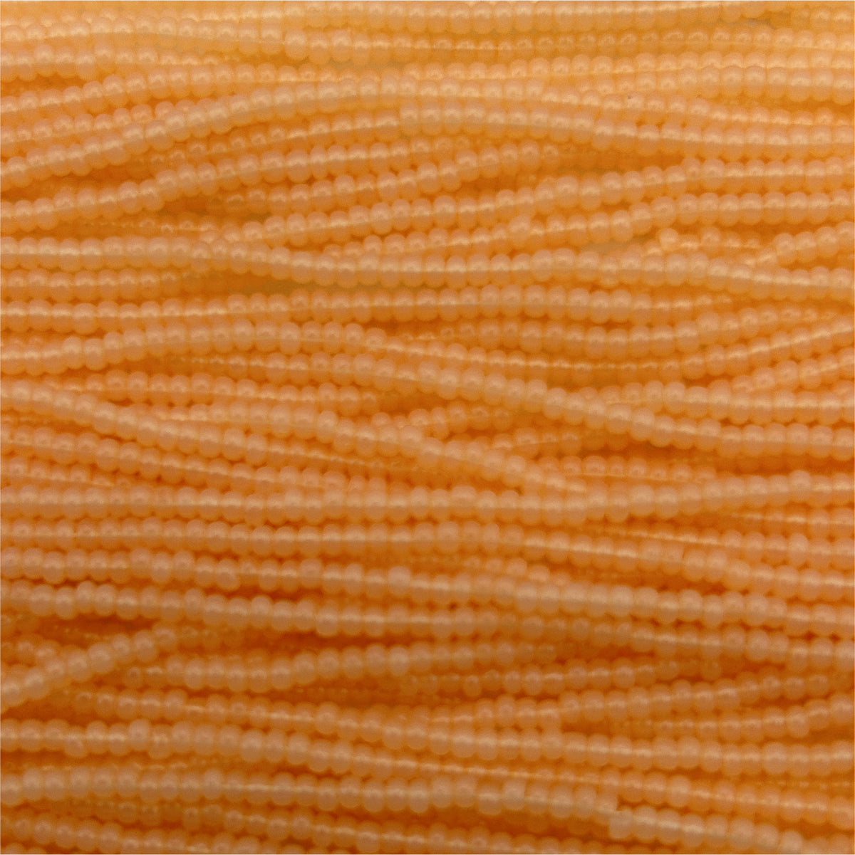 Czech 11/0 Pearl Peach Solgel Strung