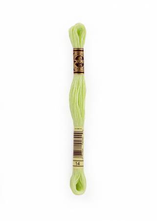 Floss 6 Strand Pale Apple Green