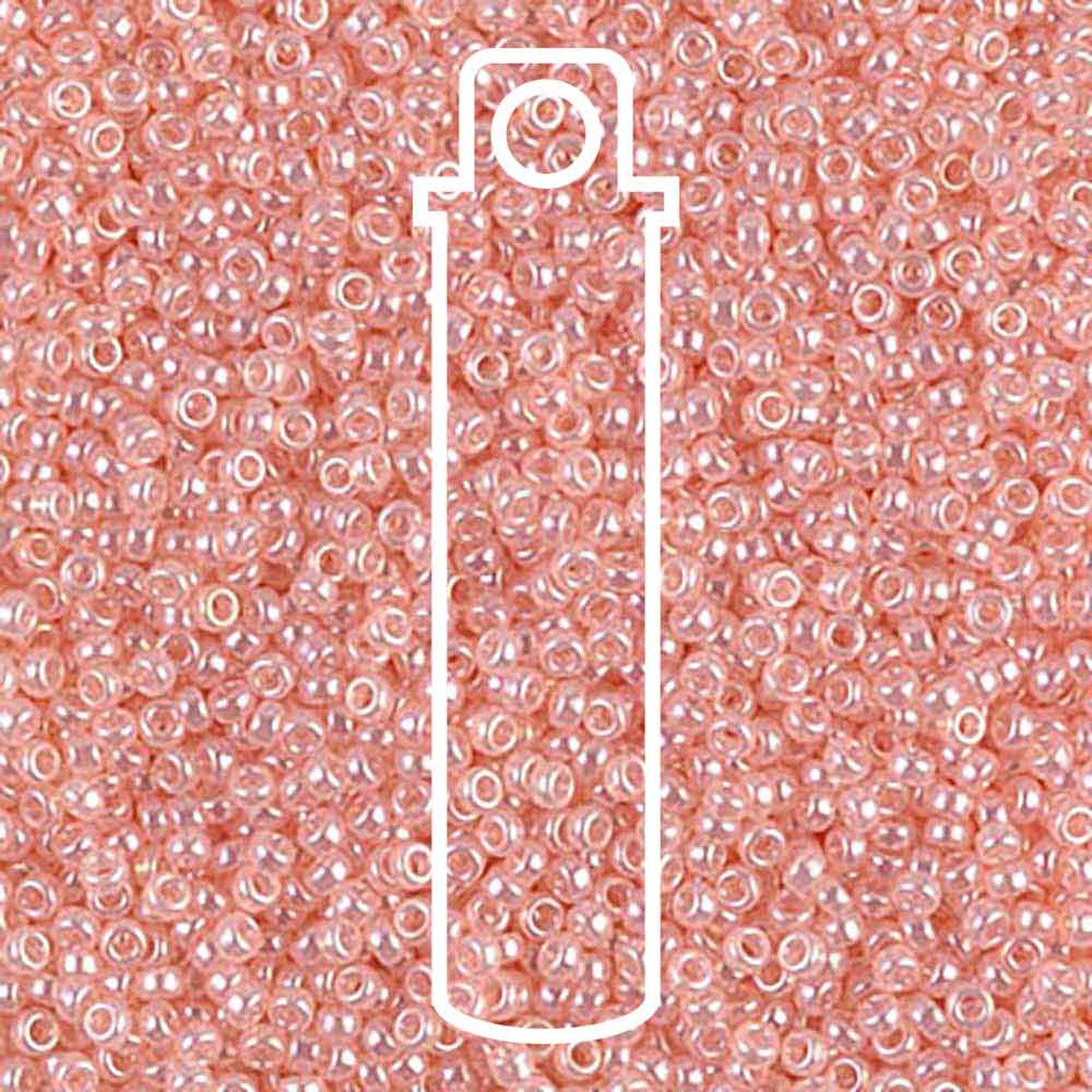 Miyuki Round 15/0 Pink Pearl Ceylon 8.2gm Tube