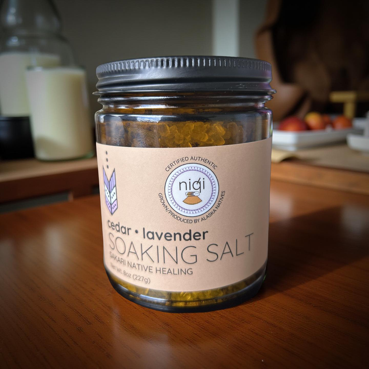 Cedar Lavender Soaking Salts