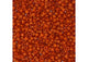 Miyuki Delica 11/0 5.2g Vial Duracoat Opaque Dyed Pumpkin Orange