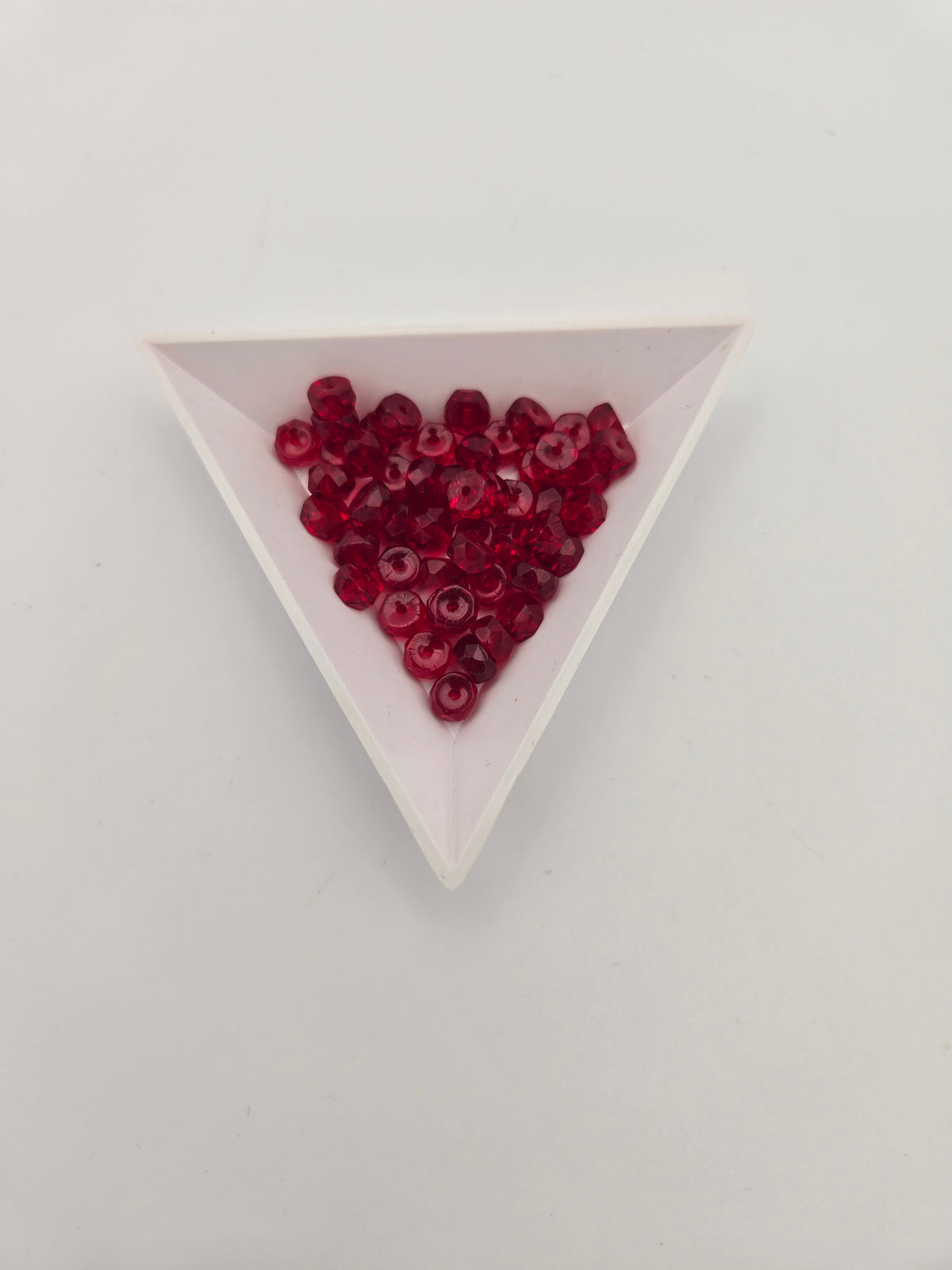 FP 6mm Sq Ruby (50 Pcs)