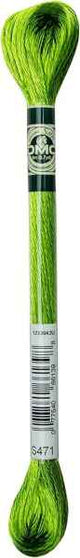 Dmc Satin Floss Granny Smith Apple