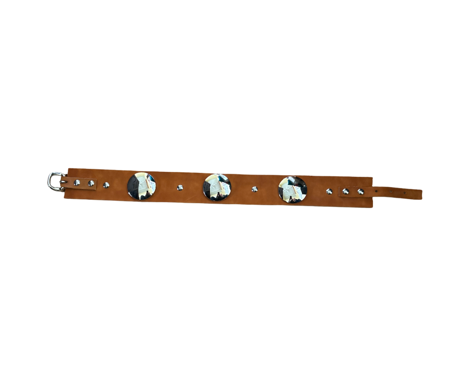 Youth Leather Belt (Bear Paws Cultural Arts)