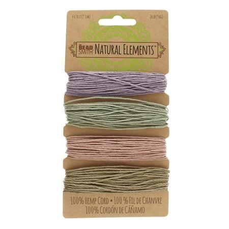 Hemp 4 Color Card Vintage Colors