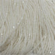 Czech 13/0 Op White Ceylon Charlotte Cut