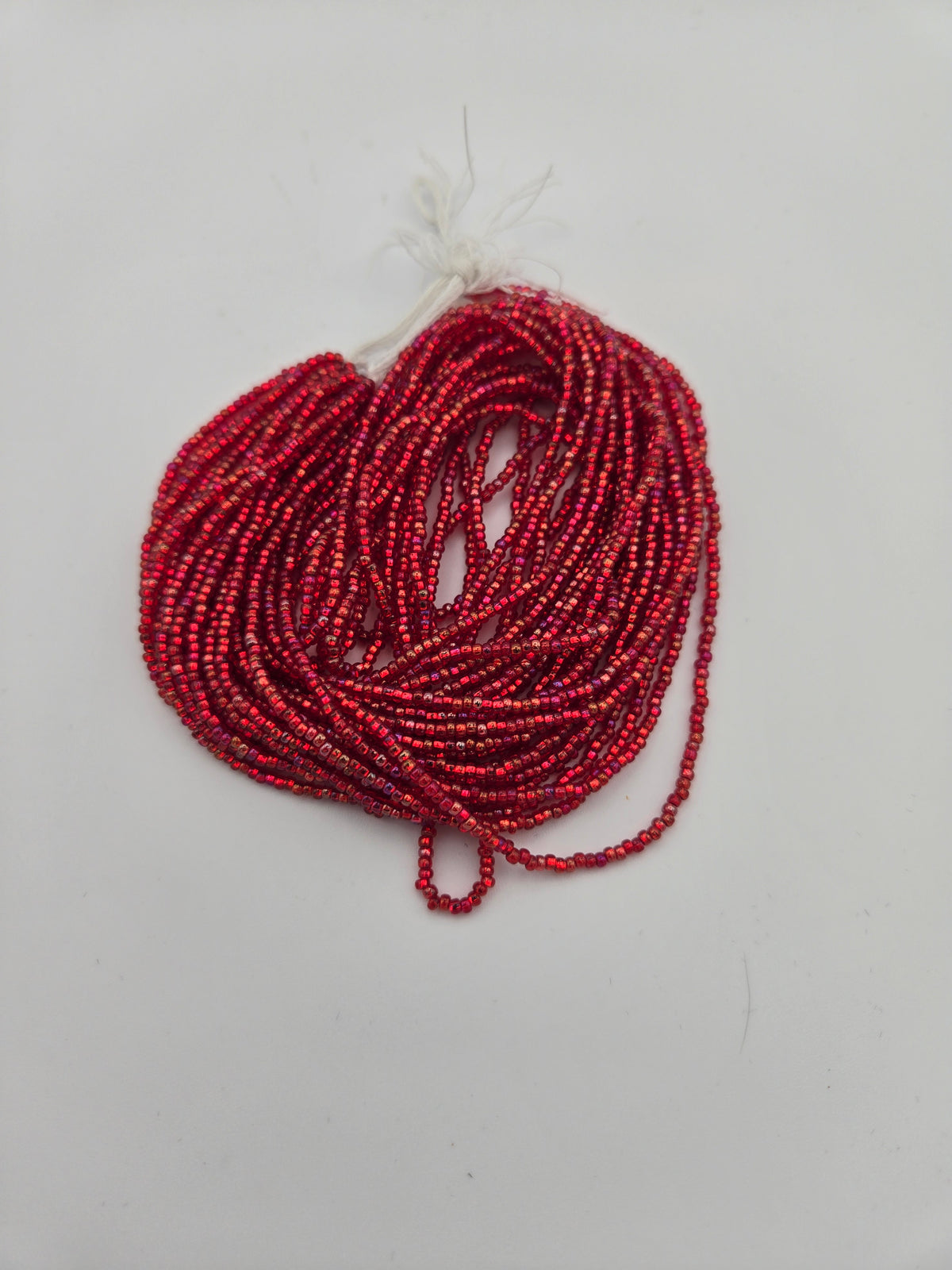 Czech Seed Bead 11/0 S/L Light Red Strung