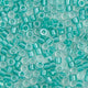 Miyuki Delica 11/0 5.2g Vial Aqua Green Sparkle Crystal Lined