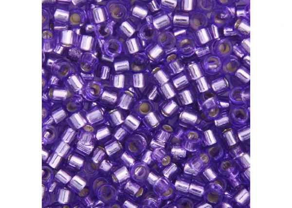Miyuki Delica 11/0 5.2g Vial Purple S/L Dyed