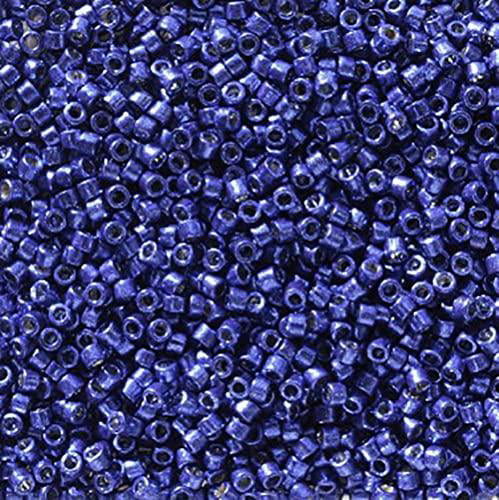 Miyuki Delica 11/0 5.2g Vial Duracoat Galvanized Navy Blue