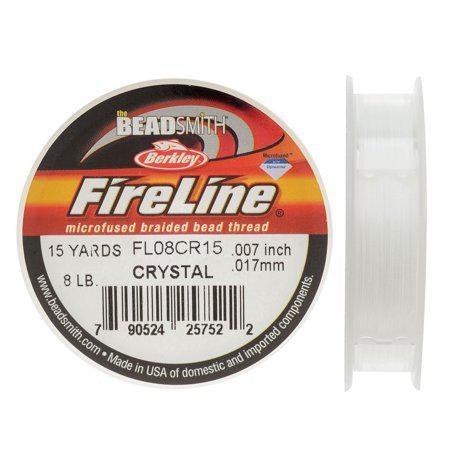 Fireline 8lb Crystal .007in/.017mm 15 Yd Spool